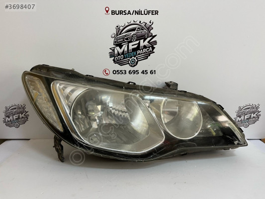 CİVİC FD6 SAĞ FAR ORJİNAL ÇIKMA