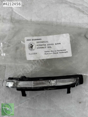 SKODA SUPERB 2008-2015 ÖN SOL DİKİZ AYNASI SİNYALİ 3T0949101