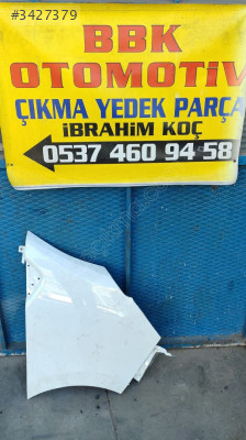 renault trafic çıkma sağ ön çamurluk az hasarlı