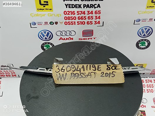 VOLKSWAGEN PASSAT B8.5 SOL FAR ALT NİKELAJ ÇITASI OEM 3g094111