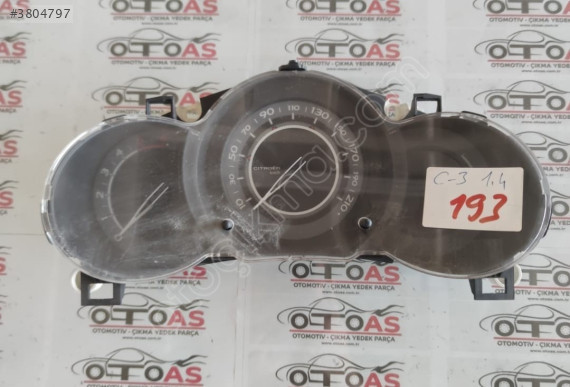 CİTROEN C3 HIZ KM GÖSTERGESİ A2C53385740