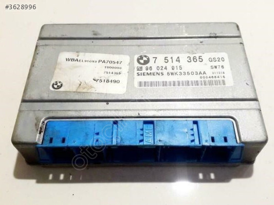 BMW E39 E46 E53 X5 Şanzıman Beyni 7514365 96024915 5WK33503AA
