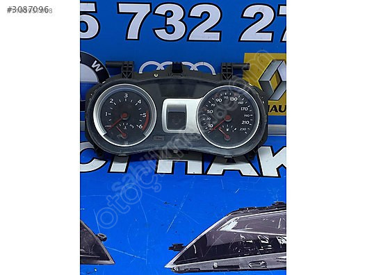 Renault Clio 3 dizel 1.5 saat gösterge paneli