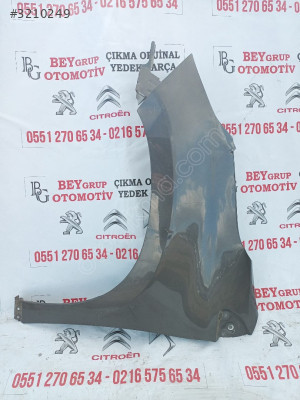 PEUGEOT 2008 SOL ÖN ÇAAMURLUK ORJİNAL ÇIKMA YEDEK PARÇA