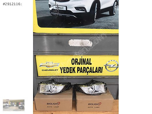 Opel insignia makyajsız kasa sıfır muadil sağ sol sis farı