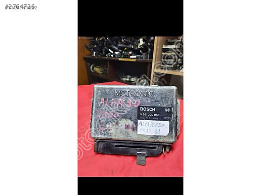 ALFA ROMEO 155 MOTOR BEYNİ 0261 200 063