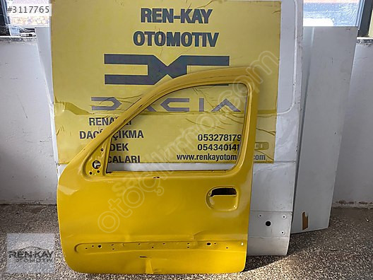 RENAULT KANGOO TEK SÜRGÜLÜ SOL ÖN KAPI ORJ ÇIKMA RENKAY OTO