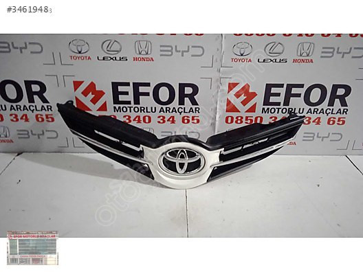 TOYOTA AURİS ÖN PANJUR ÇIKMA ORJİNAL YEDEK PARÇA 13-15
