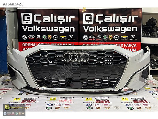 AUDİ A3 2020-24 ÖN TAMPON PANJUR TAMPON ÇITASI ORTA IZGARA SETİ