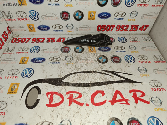 RENAULT CAPTUR SOL CAM IZGARA PLASTİĞİ ORİJİNAL ÇIKMA 668637604R