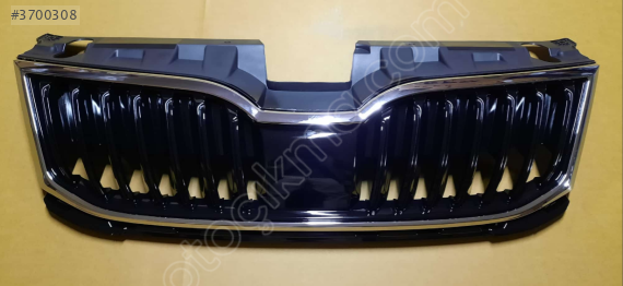 SKODA OCTAVIA 2017-2020 PİANO BLACK RADARLI ÖN PANJUR SIFIR