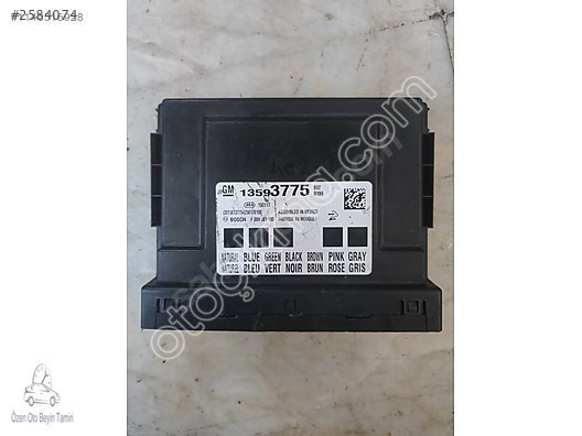 Opel Insignia BCM Body Merkezi kontrol Modülü 13593775