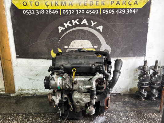 OPEL CORSA 1.7 CDTI Orijinal Çıkma Z17DTH Motor Komple