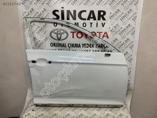 VOLKSWAGEN PASSAT B8 2014 2022 SAĞ ÖN KAPI BOYASIZ ÇIKMA ORJ