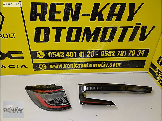 26550782R 265550837R RENAULT AUSTRAL SOL İÇ DIŞ STOP ORJ RENKAY