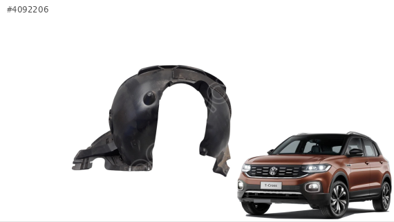 2GM805912A VW T-CROSS 19 CAMURLUK DAVLUMBAZI SAG ON