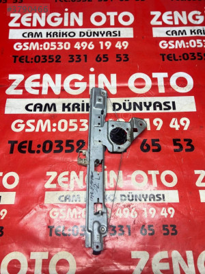 Renault Megane II Sol Arka Cam Krikosu Motorsuz