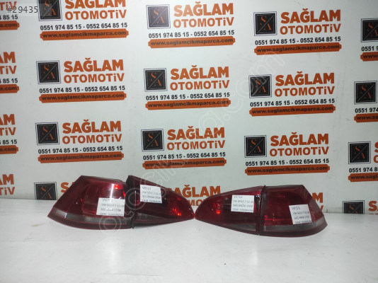 VW GOLF-7 12-19 ÇIKMA  ARKA TAKIM STOPLAR