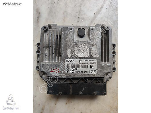 Alfa Romeo Giulietta 1.6 Motor Beyni 51915432 - 0281018703