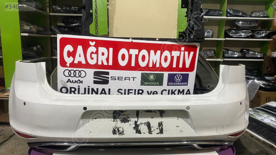 2013-2017 VW Golf 7 Orjinal Arka Tampon BEYAZ 5G6807421