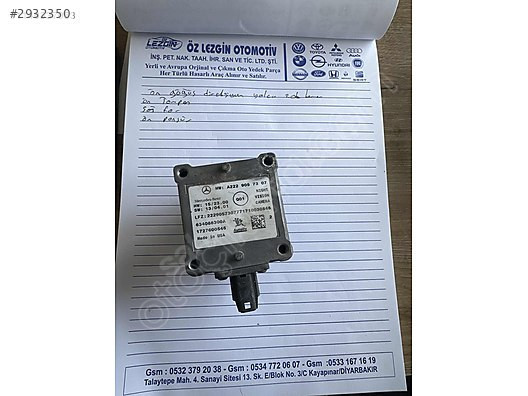 S600 radar beyni a2229057307