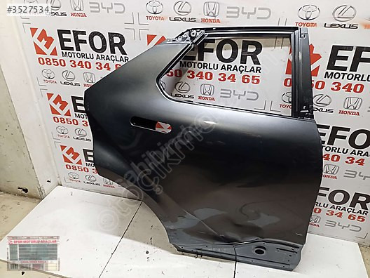 TOYOTA CHR ORJİNAL ÇIKMA SAĞ ARKA KAPI 23+