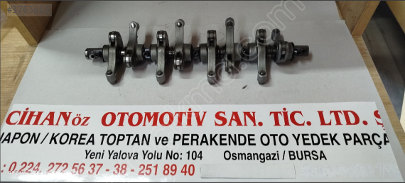 PİYANO MİLİ TUŞ TAKIMI CİTY-JAZZ 02-06 1.4 8 VALF ÇIKMA ORJİNAL*