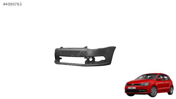 6C0807217 VW POLO 15-17 ÖN TAMPON