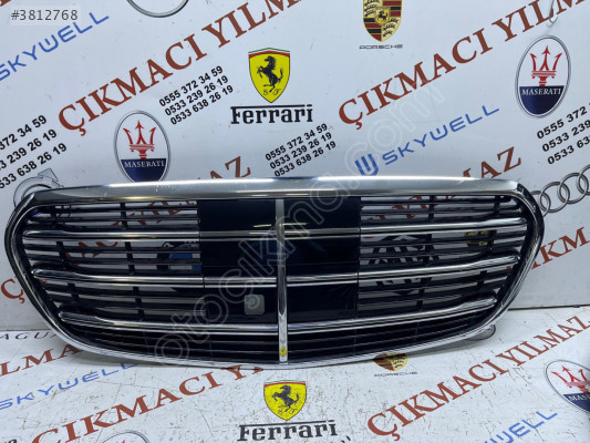 Mercedes w223 ön panjur w 223 s class orijinal çıkma panjur