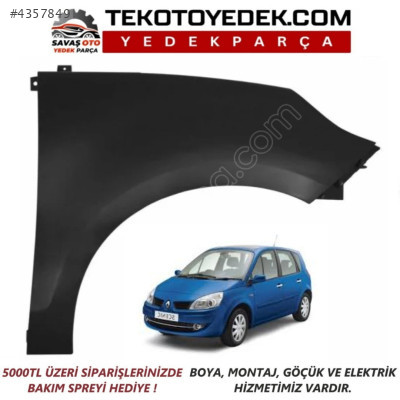 MEGANE SCENIC ÖN ÇAMURLUK SAĞ SOL 2009 VE ÜZERİ / KAMPANYA