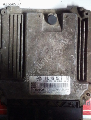 VOLKSWAGEN CRAFTER MOTOR BEYNİ 03L906012Q -0281017789-2E0909