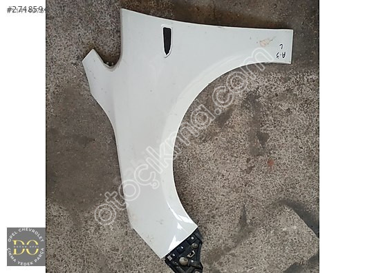 opel Astra j beyaz sol camurluk çıkma orjinal