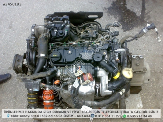 peugeot 301 1.6 dizel euro5 çıkma motor