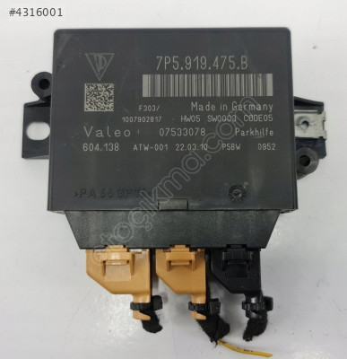 Porsche Cayenne Park Sensörü Kontrol Ünitesi 7p5919475b