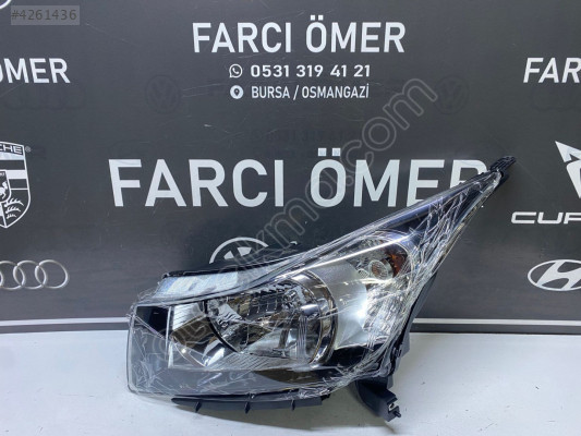 CHEVROLET CRUZE 2010-  SOL ÖN FAR SIFIR İÇİ SİYAH