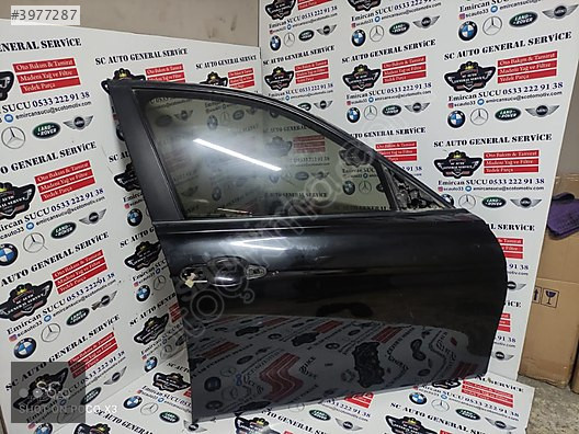 BMW 5 SERİSİ G30 SAĞ ÖN BOŞ SİYAH KAPI