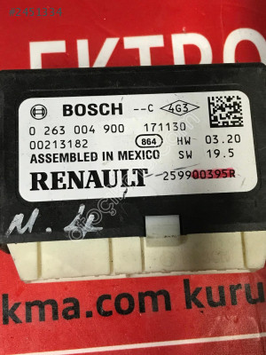 259900395R 0263004900 RENAULT MEGANE 4 PARK FREN BEYNİ