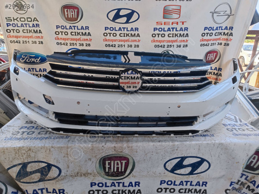 Volkswagen Passat B 8 ön tampon Orjinal beyaz hasarsız