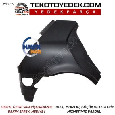 FİESTA ARKA ÇAMURLUK SAĞ SOL 1996 1997 1998 1999 2000 2001