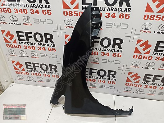 TOYOTA AVENSİS SAĞ ÖN ÇAMURLUK ÇIKMA ORİJİNAL PARÇA 2010-2014