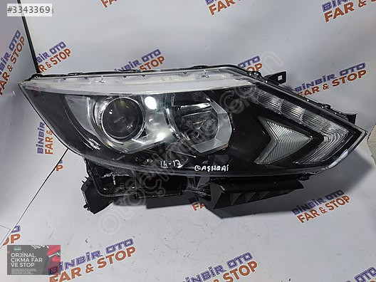 NİSSAN QASHQAİ FAR LEDLİ İTAL SIFIR 2014-2017 BİNBİR OTO