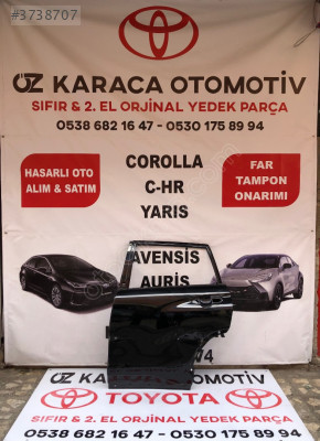 2020-2025 TOYOTA COROLLA CROSS ÇIKMA ORJİNAL SOL ARKA KAPI