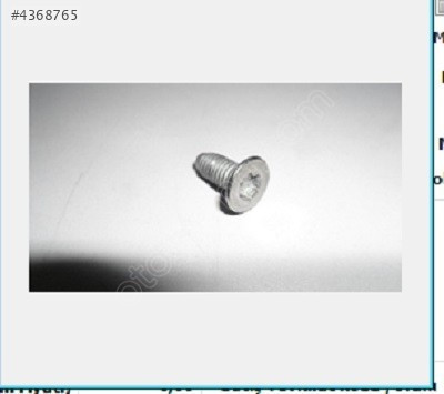 CİVATA FREN DİSKİ SABİTLEME golf4 N10648301