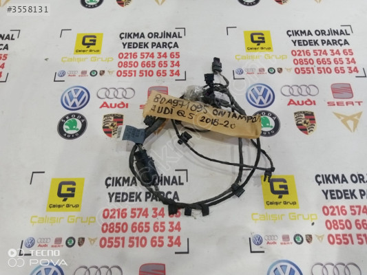 AUDİ Q5 2018-2020 ÖN TAMPONNPARK SENSÖR TESİSATI OEM 80a971095