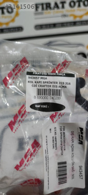 A9067600070- 943457 DIŞ KAPI KOLU SPRINTER CRAFTER