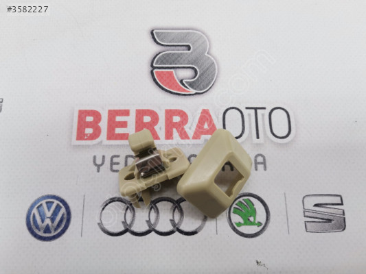 8E0857562A AUDİ A4 GÜNEŞLİK KLİPSİ BEJ