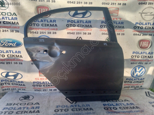 Honda Civic sağ arka kapı 2007 2012