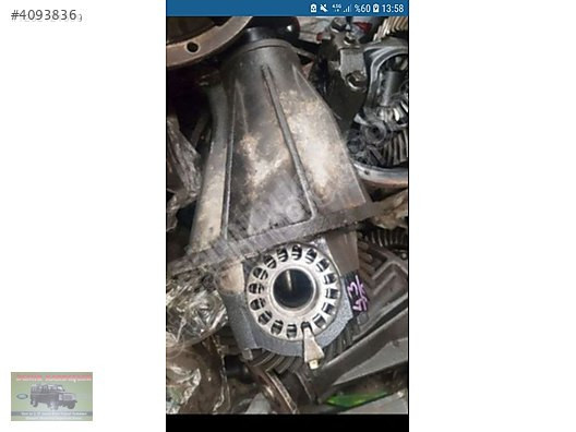 Toyota Vigo 43-12 Arka Defransiyel