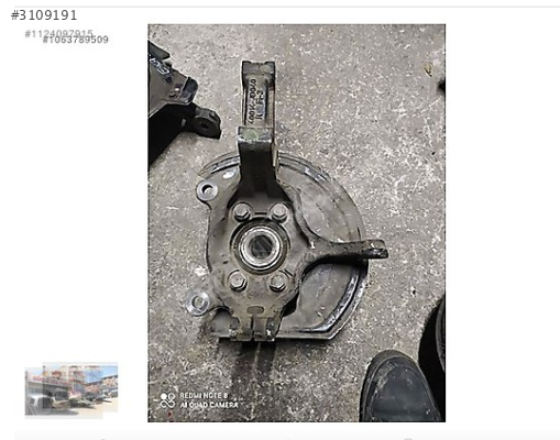 NİSSAN QASHQAİ SAĞ ÖN TAŞIYICI