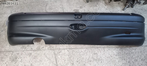 Peugeot 206 arka tampon (siyah) sıfır yan sanayi